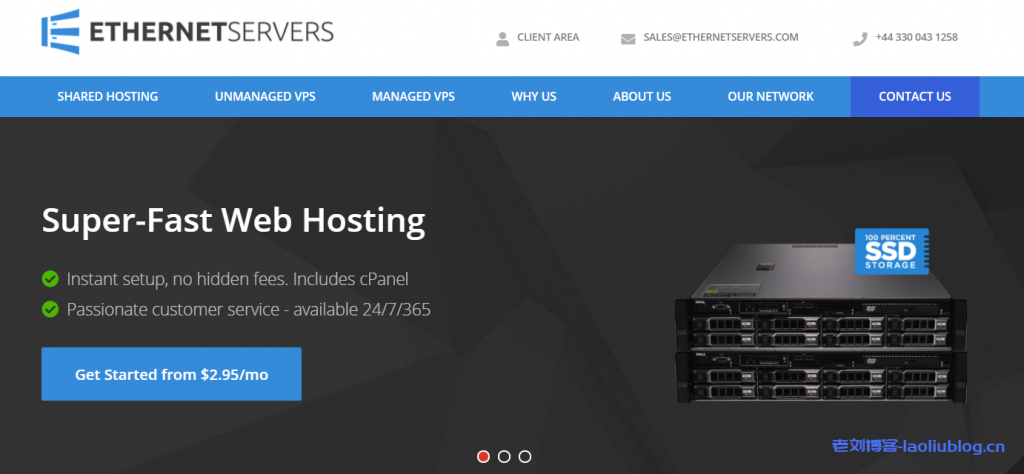 EtherNetservers月付VPS套餐，最低1.97美元/年，支持4大机房，含50%折扣